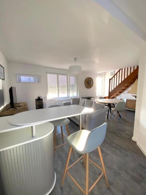 La Capitainerie Beau Duplex Face Port De Plaisance Daire Étaples Dış mekan fotoğraf